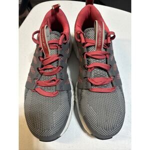 Reebok Fusion Flex Athletic Work Shoe Weave Gray Womens Size 8 Wide NEW 2436‎